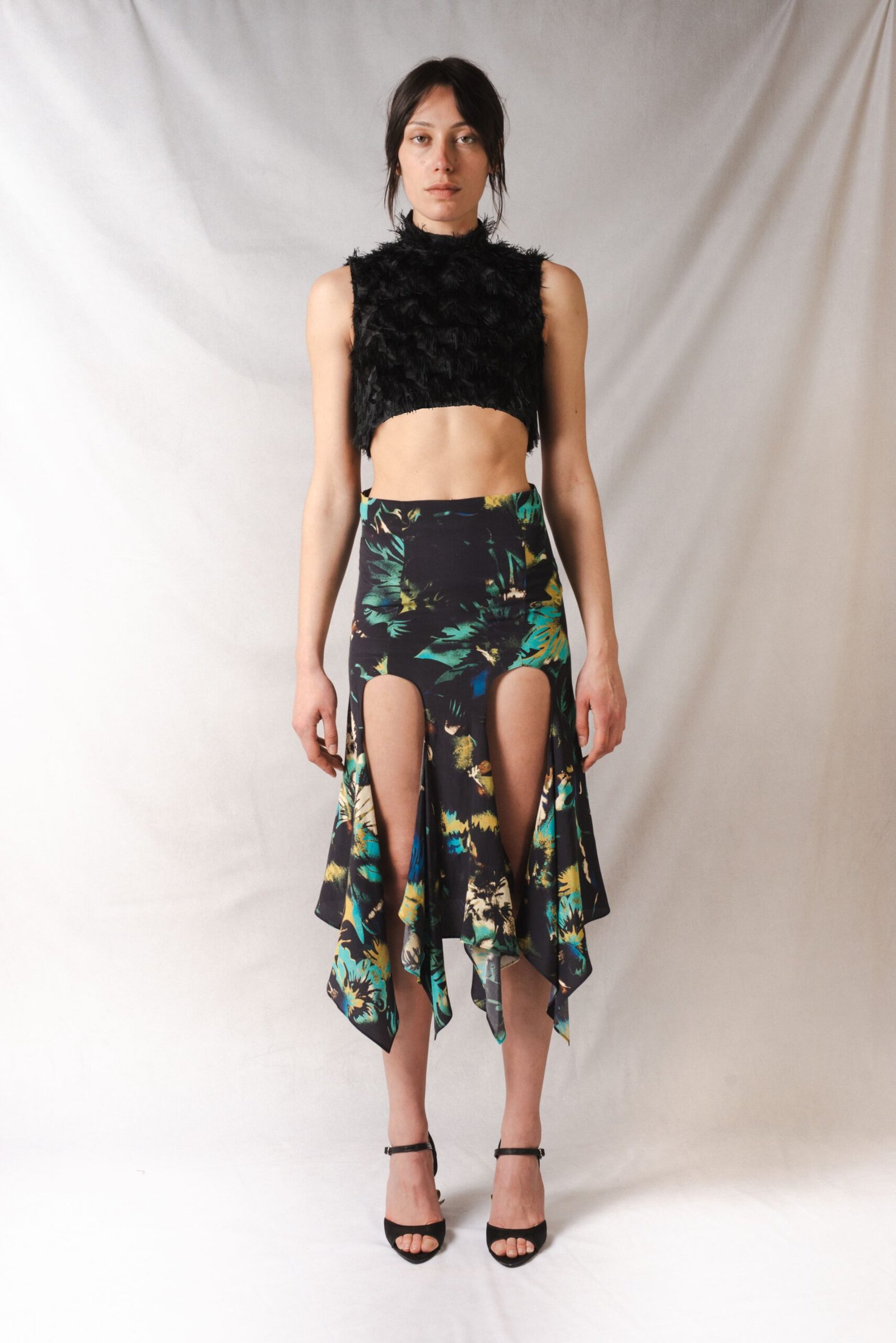 Acanthe skirt and Liseron top miniature