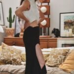 Jupe Acanthe noire featured