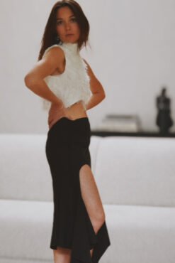 The Acanthe skirt - Black