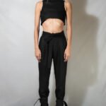 SS26 – Top Liseron noir et pantalon Lierre noir 1