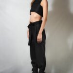 SS26 – Top Liseron noir et pantalon Lierre noir 3