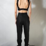 SS26 – Top Liseron noir et pantalon Lierre noir 4